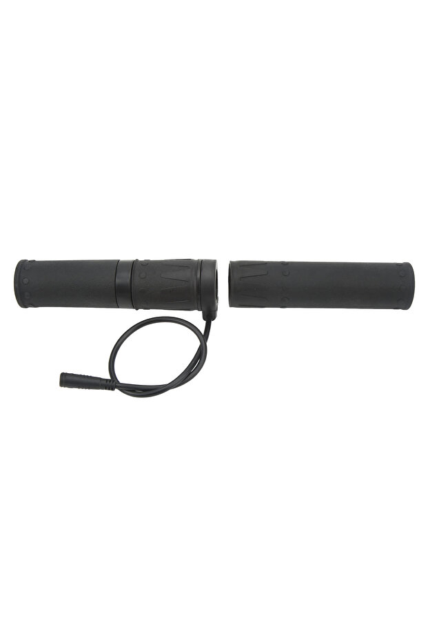 Black Bafang Mid-Motor Half Twist Throttle Grip FT-158X Waterproof Connector Electric Bike Speed Con