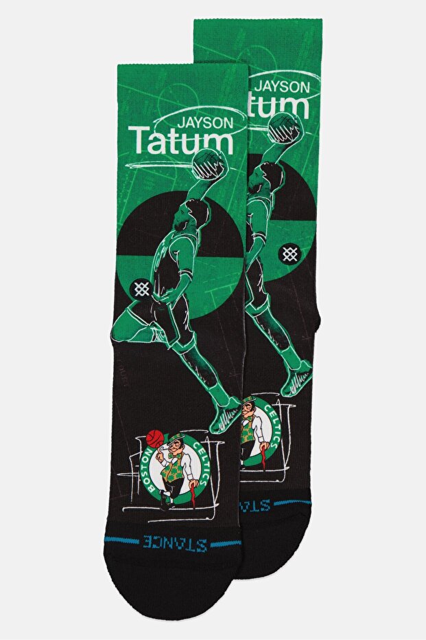 x NBA Men Boston Celtics High Socks, Multicolor