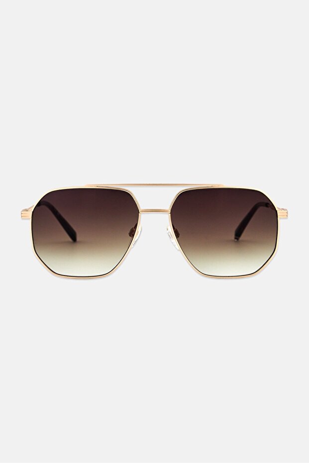 Men TH2191/S Geometric Sunglasses, Gold