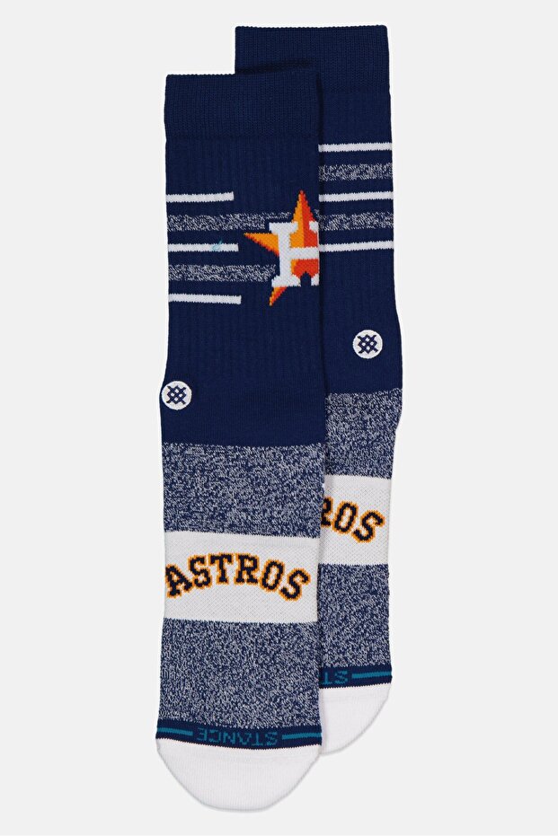 x MLB Men Graphic Print High Socks, Multicolor