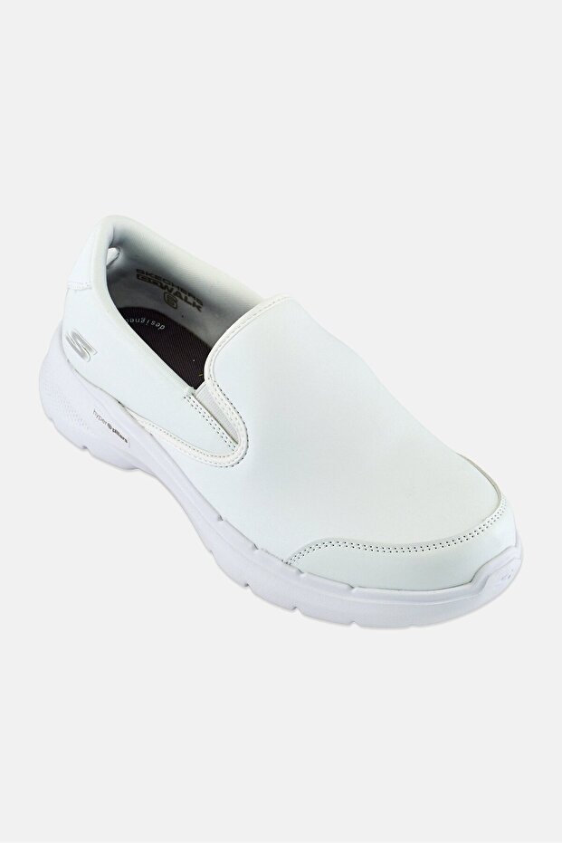 Men Go Walk 6 Slip On Shoes, White