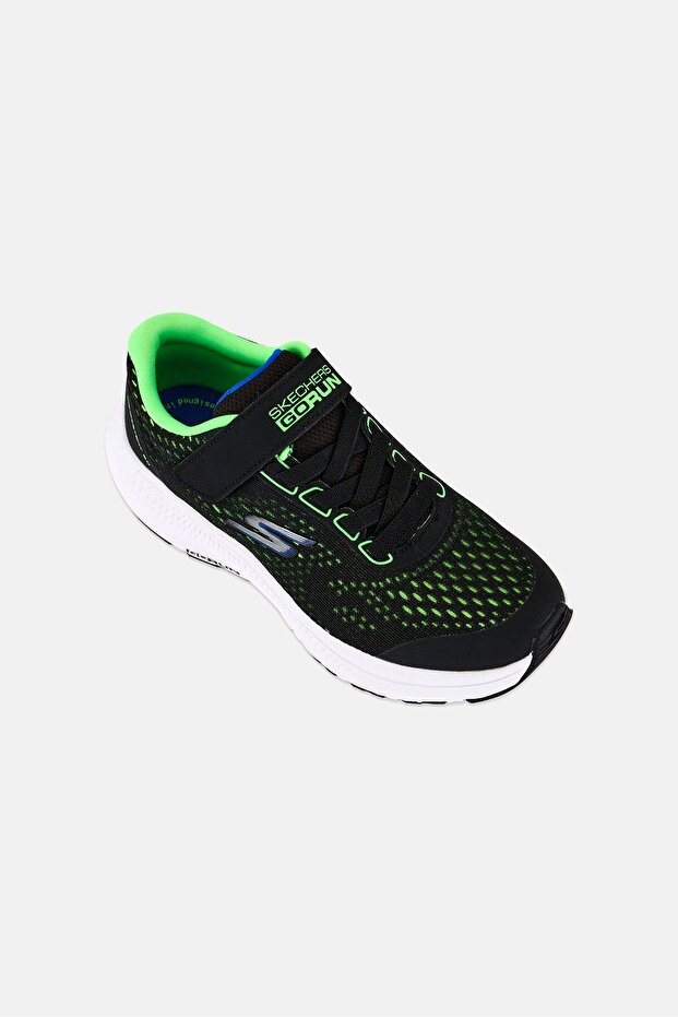 Kids Boy Go Run Consistent 2,0 Velcro Closure Running Shoes, Black