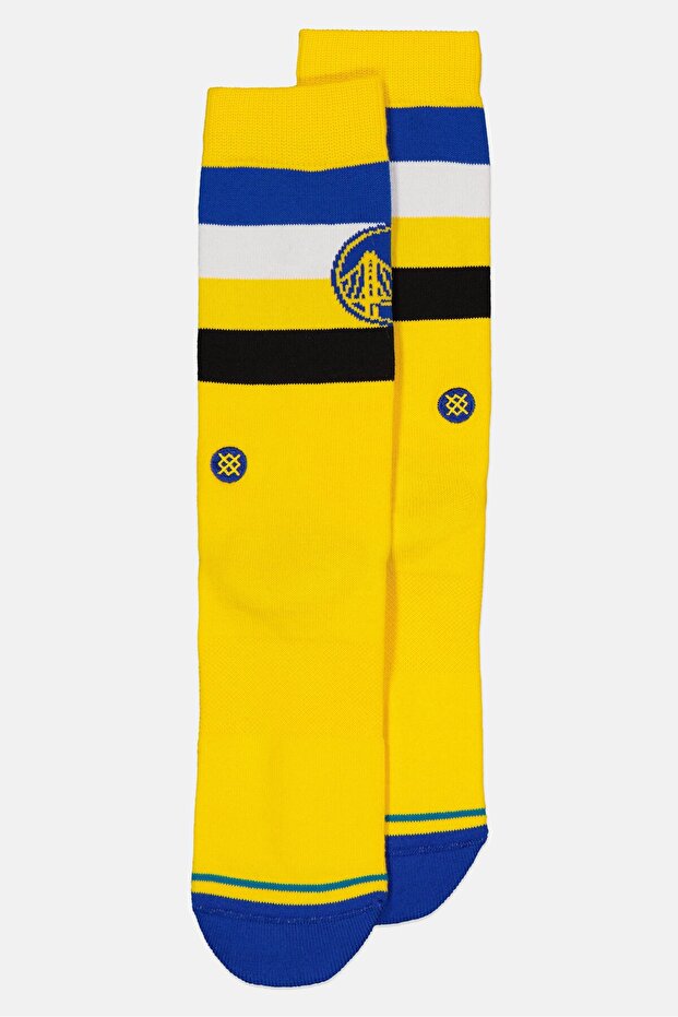 x NBA Men Graphic Print Crew Sock, Multicolor