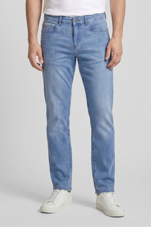Boss Men Slim Fit Plain Jeans, Blue