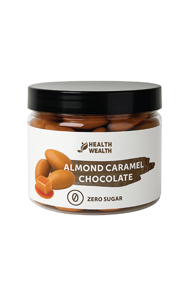Almond Dragee Zero Sugar Caramel 175g