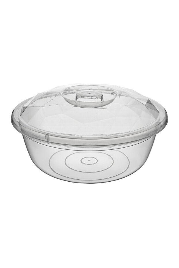 No. 5 Transparent Prism Dough Basin – 25 Lt