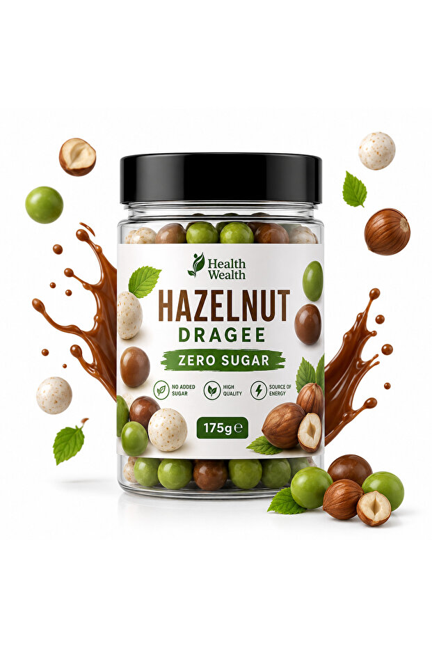 Hazelnut Dragee Zero Sugar 175g