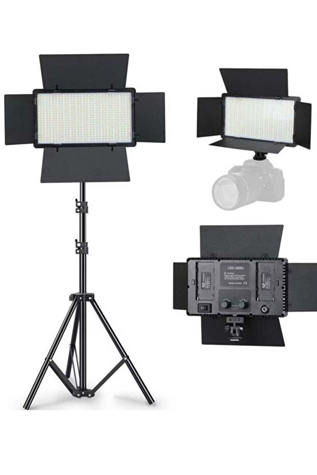 Professional Photo & Video Pro LED 600 Light Kit