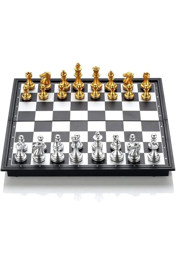 Large Size Foldable Universal Chess Board and Pieces Set Suitable for Checkers Portable Travel Board Competitive Game