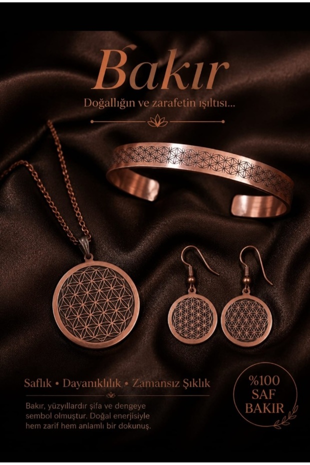 Bakir takı seti
