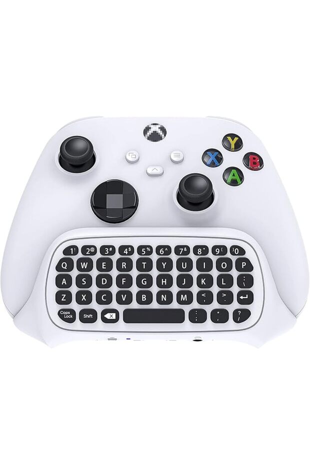 Wireless Keyboard for Xbox Series X/S Controller, for Xbox One/S/Controller Gamepad, 2.4Ghz Mini Qwe