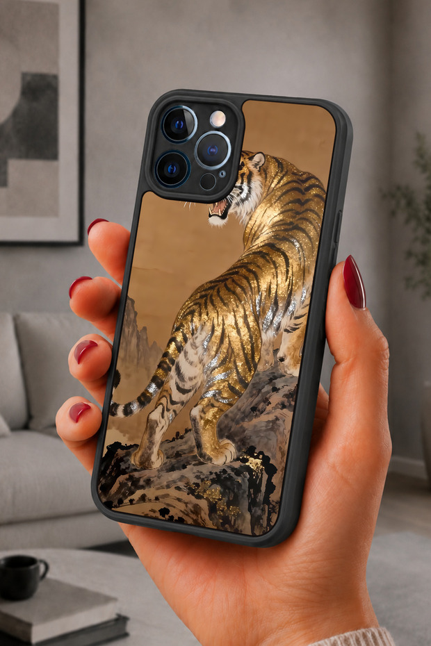 حافظة مقاومة للصدمات متوافقة مع هاتف iPhone 12 Pro Max من KaplanGücü مع حماية للكاميرا