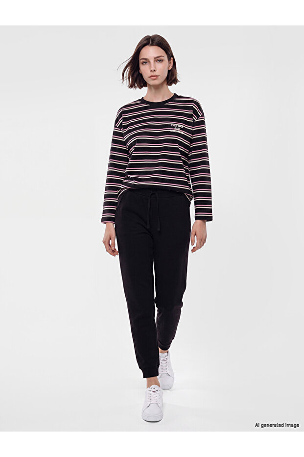 Lcw Modest Beli Women's Elastic Jogger Sweatpants