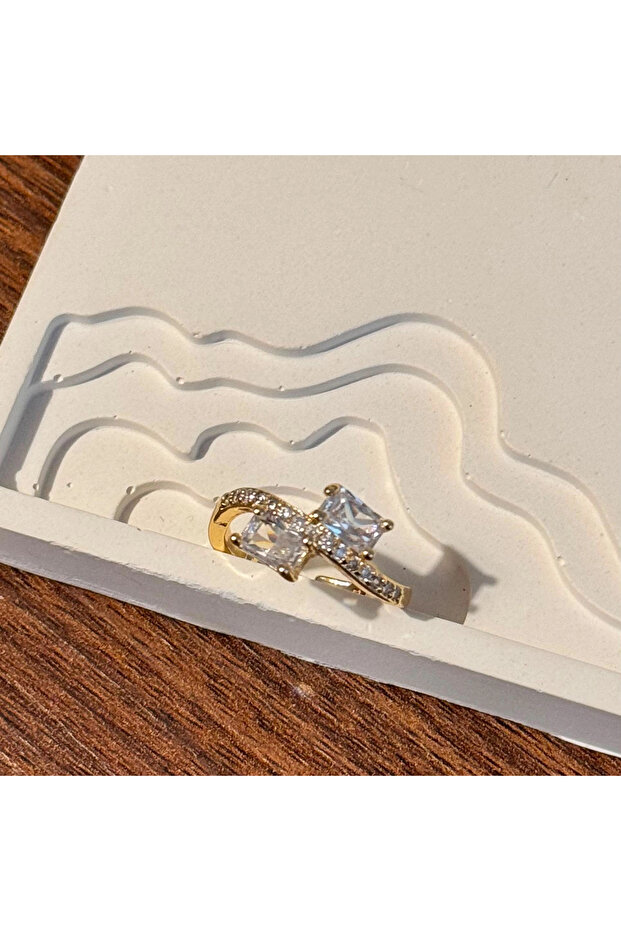 Double Rectangular Ring - Adjustable
