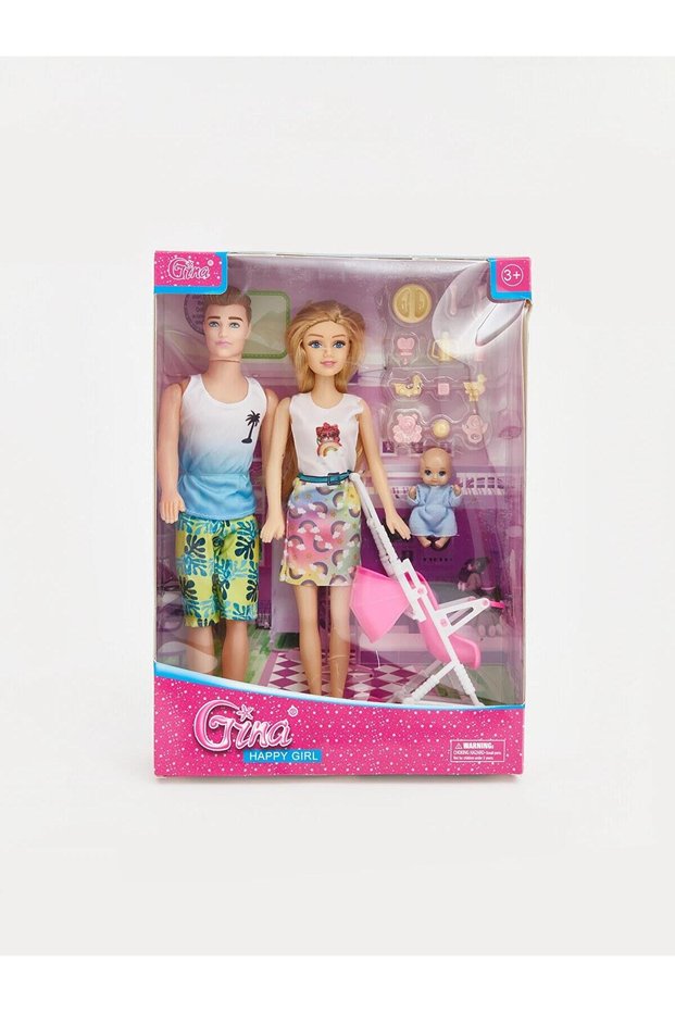 Family with Baby Doll Set (W6)