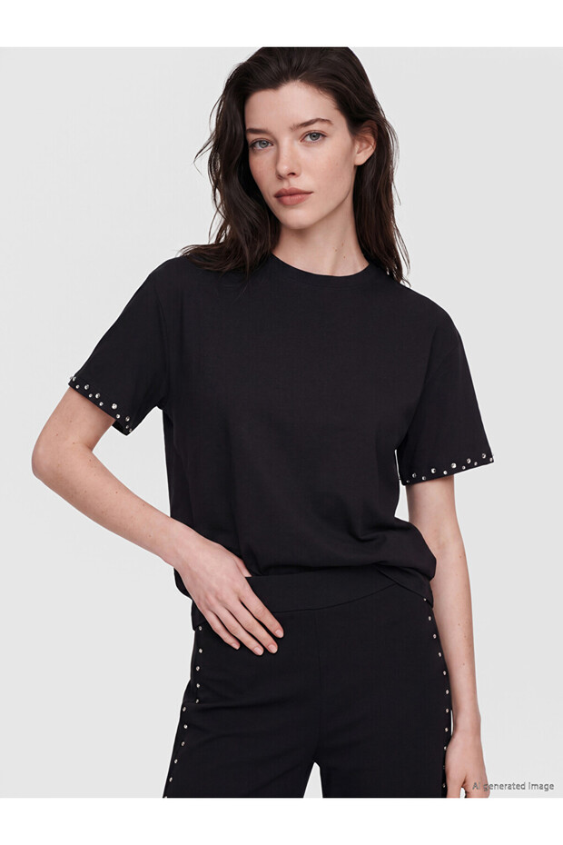Rmz Gi̇yi̇m Farkiyla Soft Touch Stone Blouse