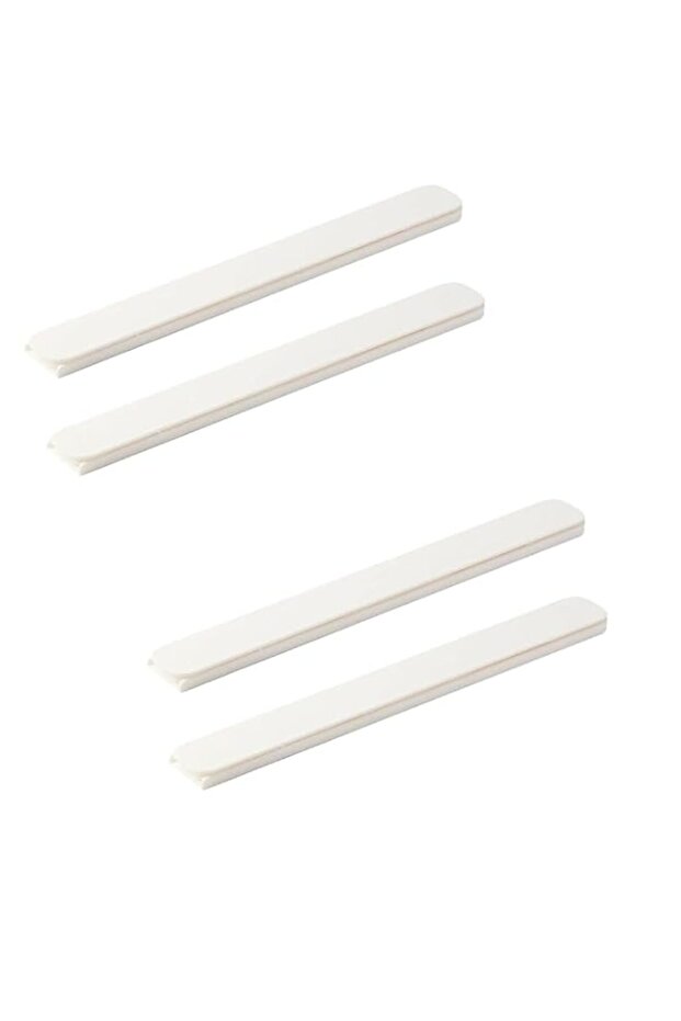 4 Pcs Adhesive Sliders for Cabinets Pull Out Cabinet Organizer Accessories Basket Office Glide Cabi