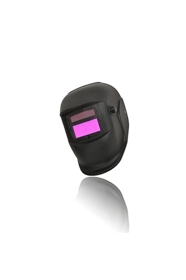 True Color Solar-Powered Auto-Darkening Welding Helmet with Large Viewing Screen & Adjustable Shade