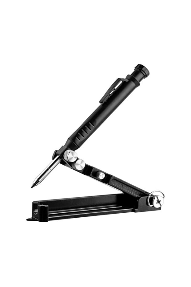 SKEIDO Multi-function Scribing Tool Construction Pencil Aluminum Alloy Scribe Tool with Deep Hole P