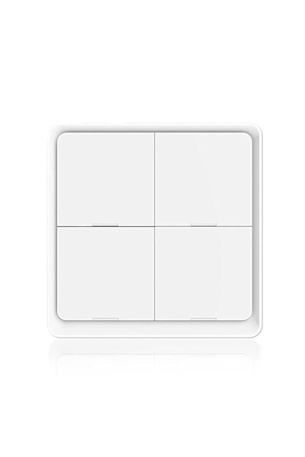 NALACAL Wireless Smart Scene Switch Button, Connection Tuya Battery Powered Included 12 Scene Contr