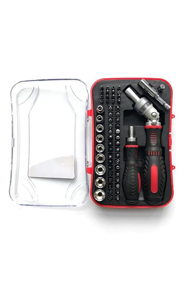61-in-1 Ratcheting Screwdriver Set, Compact Tool Kit,聽 Precision Screwdriver Set with Rotatable Rat