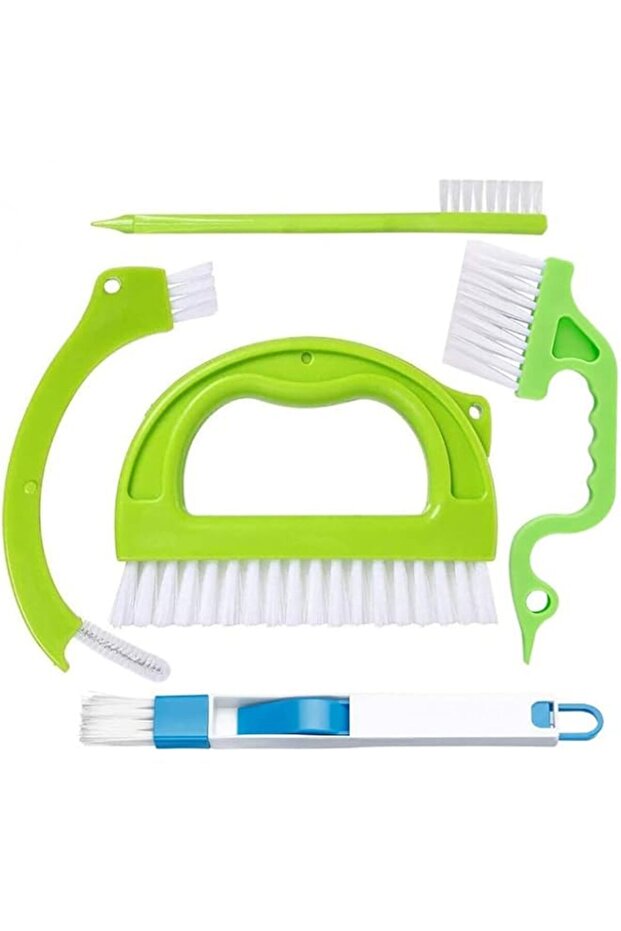 NC Grout Brush Cleaner 5 Pack - Cleaning Tools Tile Joint Scrub Brush to Deep Clean, Household Clea