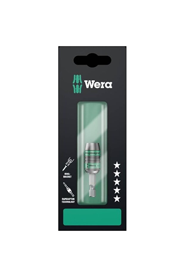 Wera Rapidaptor 887/4Rw with Ring Magnet Bit Holder Carded