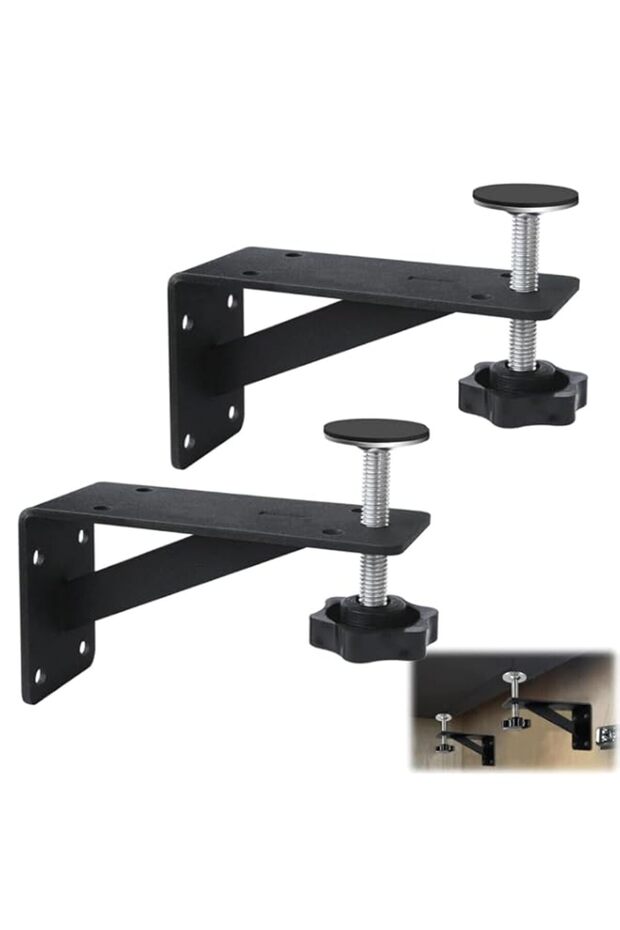 2Pcs Undermount Sink Brackets Sink Repair Kit Adjustable Undermount Sink Support, Undermount Kitche