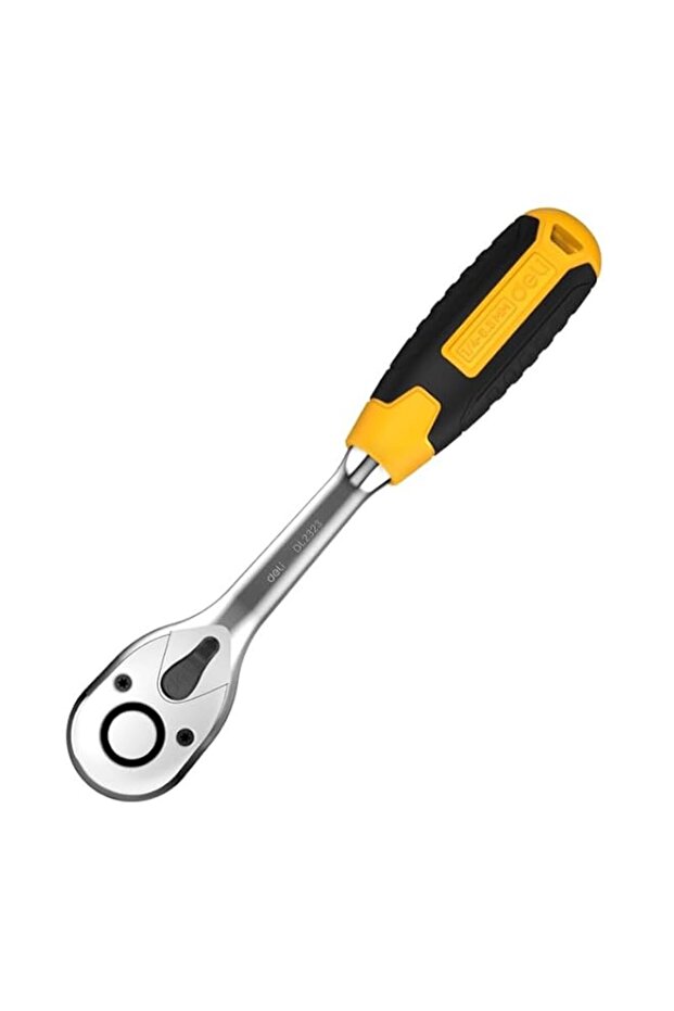 Deli Rachet Wrenches, 150 mm Size, Black/Yellow