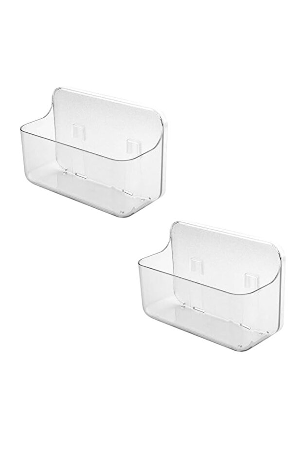 Acrylic Wall Mount Organizer, Adhesive Clear Cabinet Door Organizer,Acrylic Shelves for Wall,No Dri