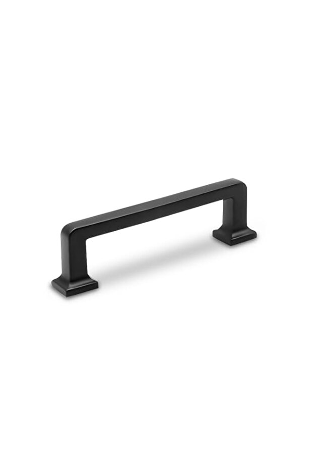 VILA 10 Pack 3-3/4 inch Matte Black Kitchen Square Cabinet Handles Cabinet Pulls Drawer Pulls Kitch