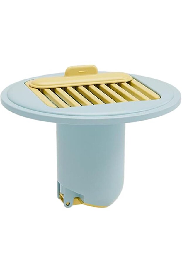 Tazweeq Shower Drain Trap Valve, Anti-Backflow Sewer Preventer, Auto-Close Floor Strainer, Rust-Res