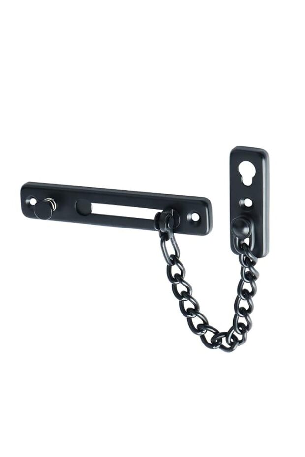 Chain Door Guard Lock,Door Chain Locks with Safety Spring Anti-Theft Press Latch,Chain Locks for In