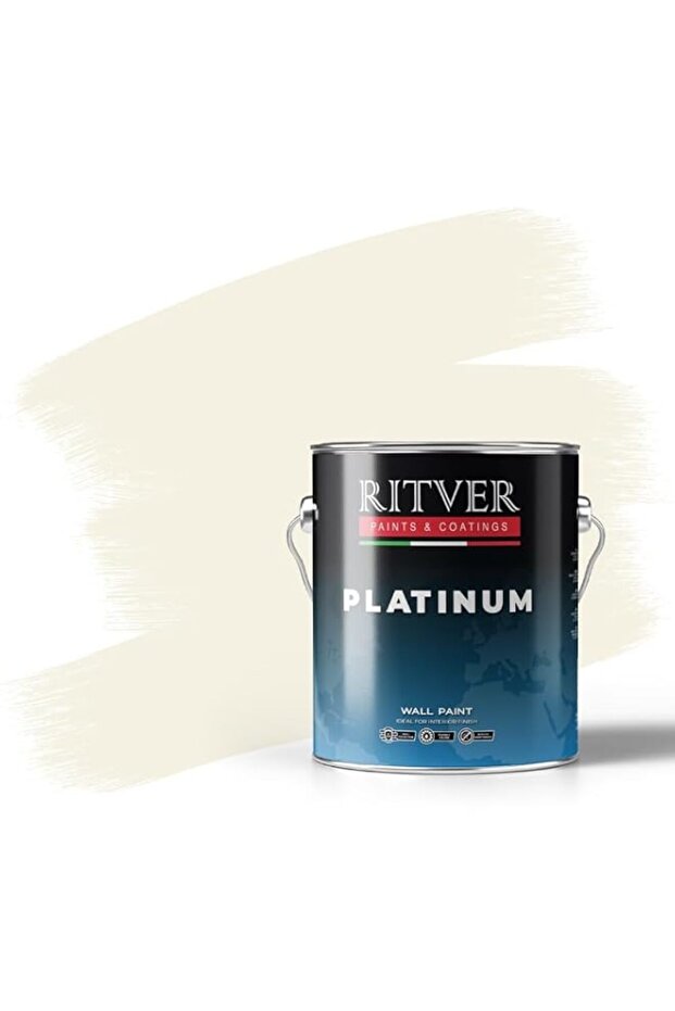 Ritver 3.6 Liter Matte Emulsion Paint for Home Decor, Premium Interior Wall Paint for Smooth Finish