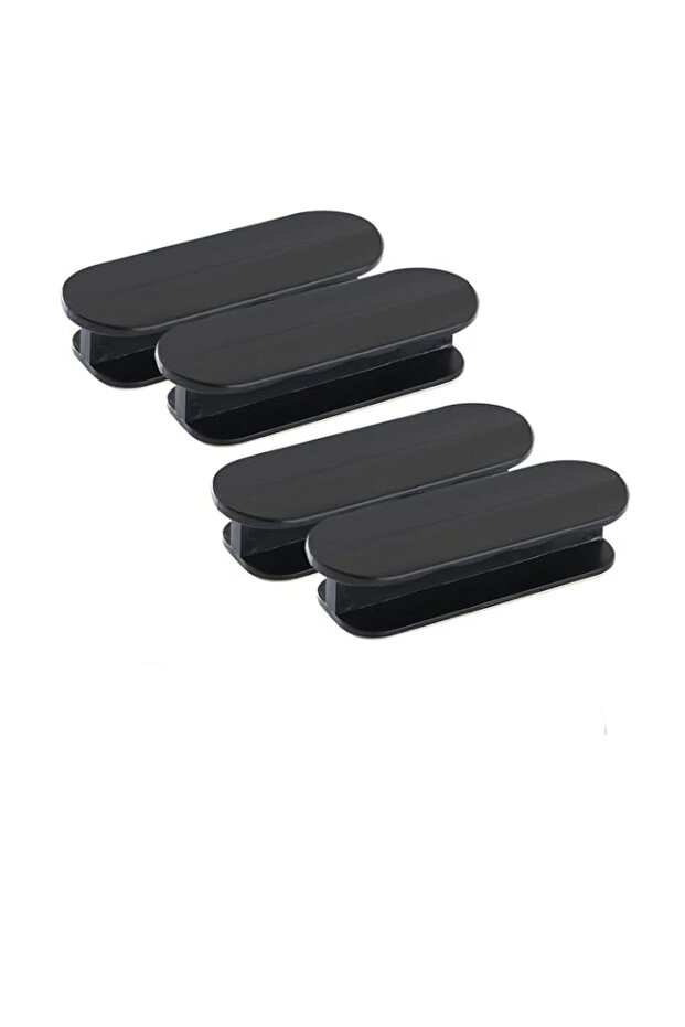 Bukela Self-Adhesive Pull Handles, ABS Stick-on Cabinet Handles for Kitchen Drawers Closets Windows