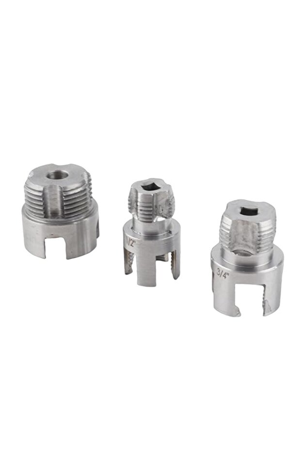 Integrated Internal & External Pipe Threading Tool, Pipe Thread Cutting Tool for Electric Drill, 1/