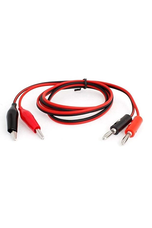 Digital Multimeter Alligator Clips To Banana Plug Test Lead Probe Cable Cord