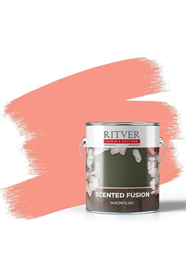 RITVER_ Magnolia scented Wall Paint Emulsion, Ideal for interior finish, Magnolia Scented, 3.6 Ltr,