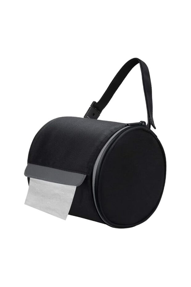 Hanging Waterproof Cat Proof Toilet Paper Holder - Azonee Portable & Foldable Roll Storage for Car,