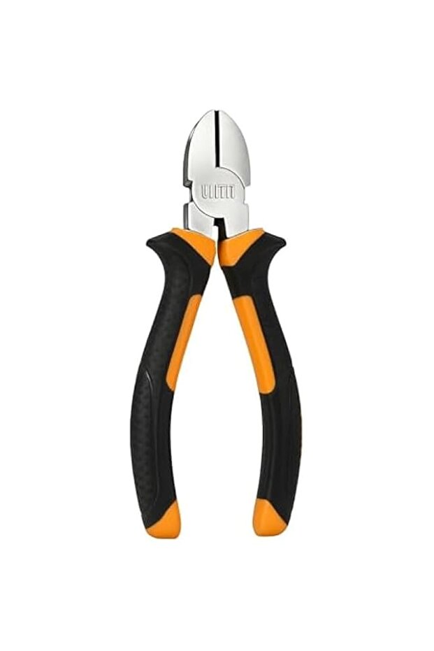 Fitto Needle Nose Pliers 6 Inch - Black Handle Long Nose Precision Pliers for Electronics, Jewelry,