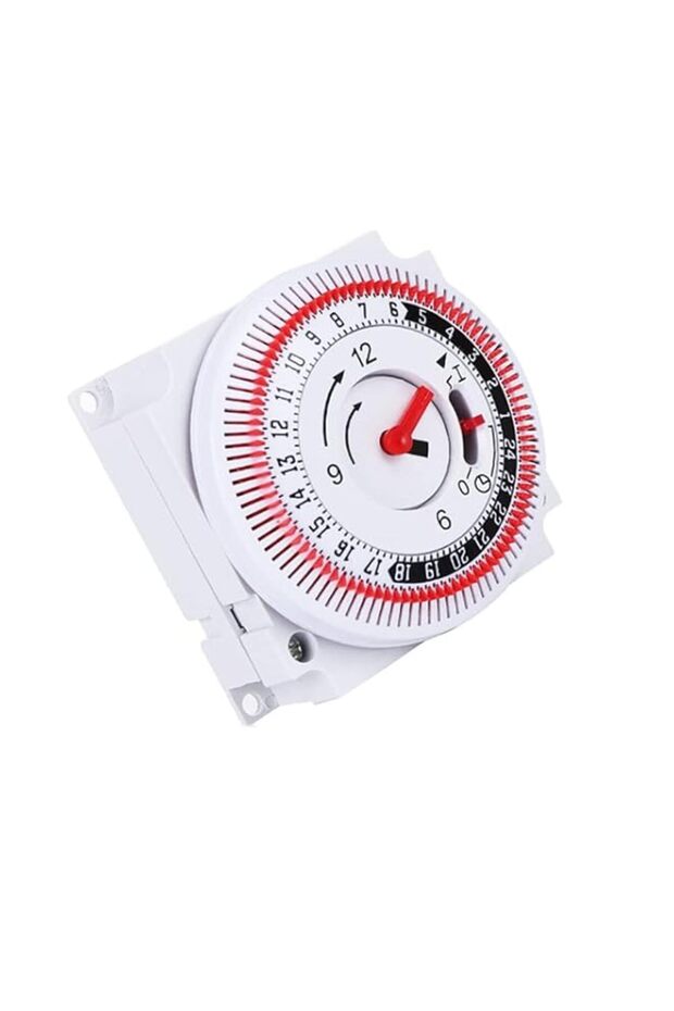 WANGCL 24-Hour Cycle Timer Socket 220V/16A Immersion Heater Timer Switch In-wall Mechanical Timer f