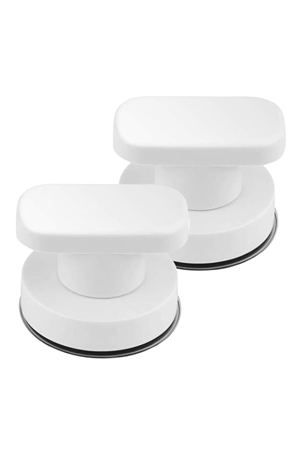2 PCS Suction Cup Grab Handles, No Drill Bathroom Safety Handle, Vacuum Suction Grip for Shower, Gl
