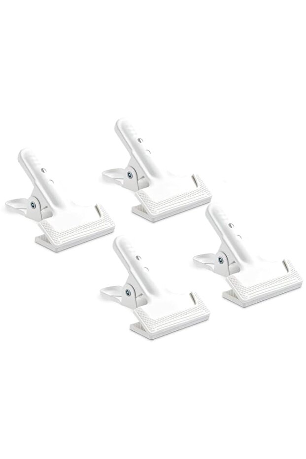4-Pack Spring Clamps, Heavy-Duty Spring Clamps - 4" Backdrop Clips for Photography Backdrops Video