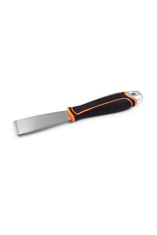 ROLLINGDOG 1.5" (38mm) Stiff Putty Knife Chisel Sc with Rigid 420 Stainless Steel Blade and Ergonom