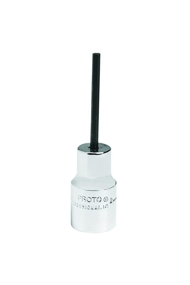 Proto J4770-2.5M 1/4" Drive Hex Bit Socket, 2.5mm