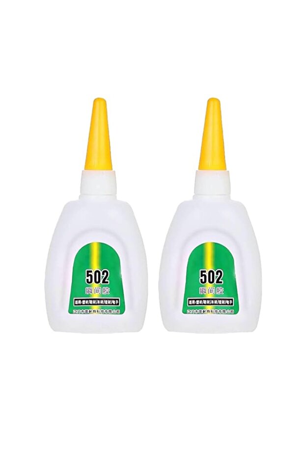 2Pcs 502 Super Glue, Instant Quick-Drying Special Glue, Quick Dry Cyanoacrylate Strong Adhesive, Qu