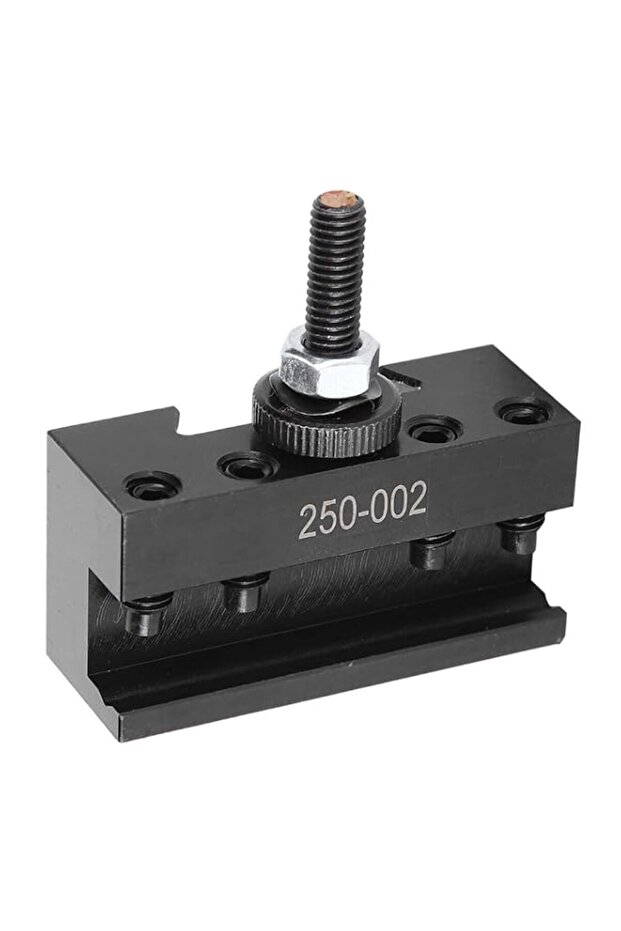 High-Carbon Steel Quick Changing Tool Post Durable Lathe Tool Holder for CNC Turning - Suitable for