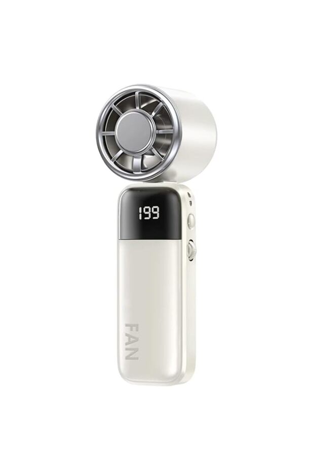 Portable Handheld Mini High-Speed Ice Fan, Personal Cooling Fan Foldable with 199 Adjustable Speeds