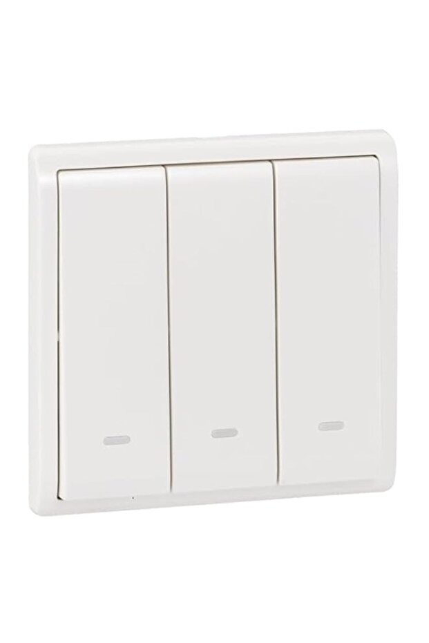 Schneider Electric 20A-16AX 250V 3 Gang 1 Way Switch - E8233L1F20