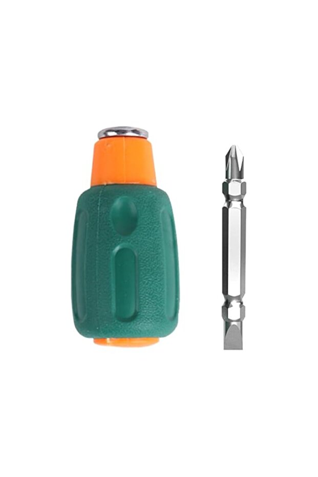 Compact Multi-Purpose Hand Screwdriver with Magnetic Tip, for Furniture Assembly, Appliance Mainten